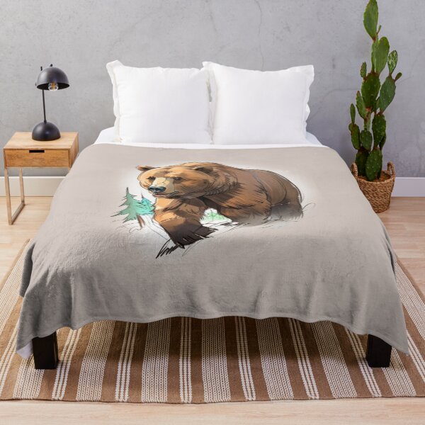 Item preview, Grizzly Bear designed and sold by ArtCraftLab.