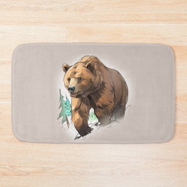 Item preview, Grizzly Bear designed and sold by ArtCraftLab.