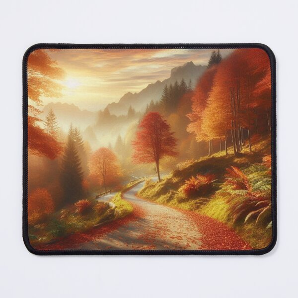 Item preview, Winding Path through Autumn Splendor designed and sold by TheShadow30.