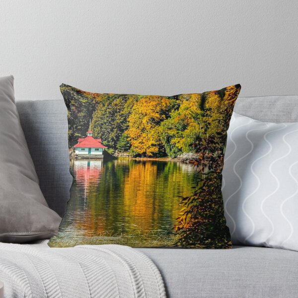 Item preview, Lake Memphremagog Boathouse designed and sold by James Aiken.