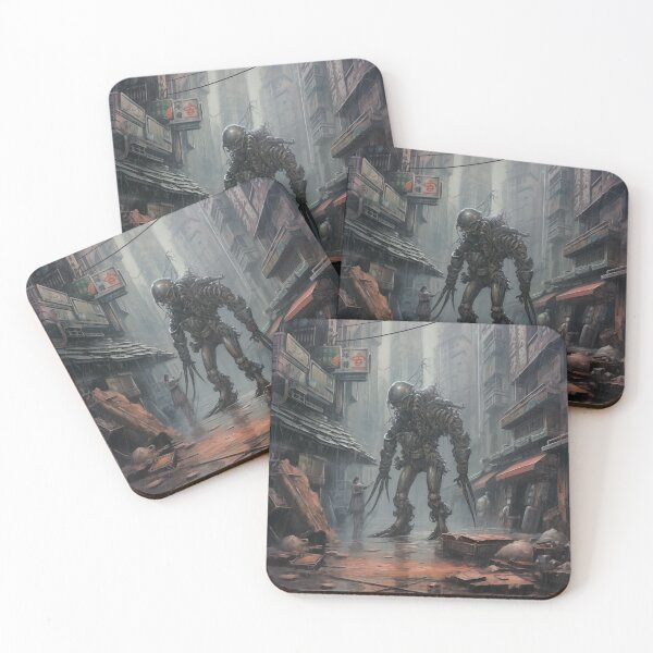 Item preview, Cyber Monster in the Alley designed and sold by landletsy.