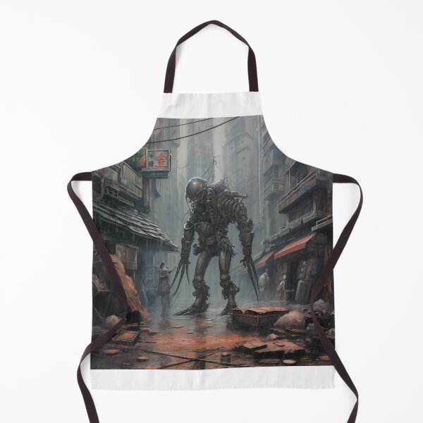 Item preview, Cyber Monster in the Alley designed and sold by landletsy.
