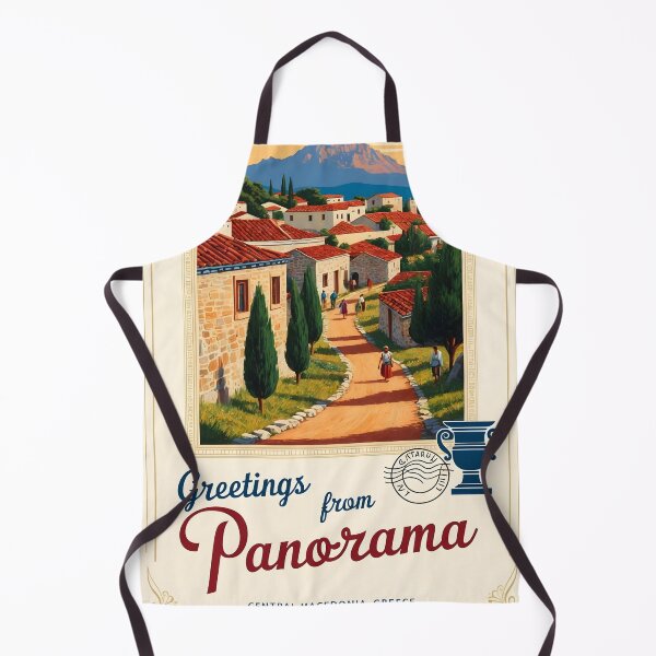 Item preview, Panorama Central Macedonia Greece Postcard Vintage Retro Travel Vintage designed and sold by TravelPostcardGems.
