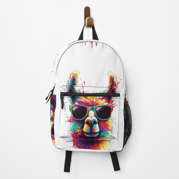 Item preview, Llama Colorful With Sunglasses For Alpaca lovers designed and sold by VISIONSTURME.