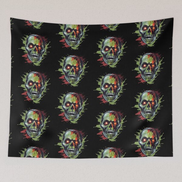 Item preview, Scary Zombie Face designed and sold by TeeTemptation.