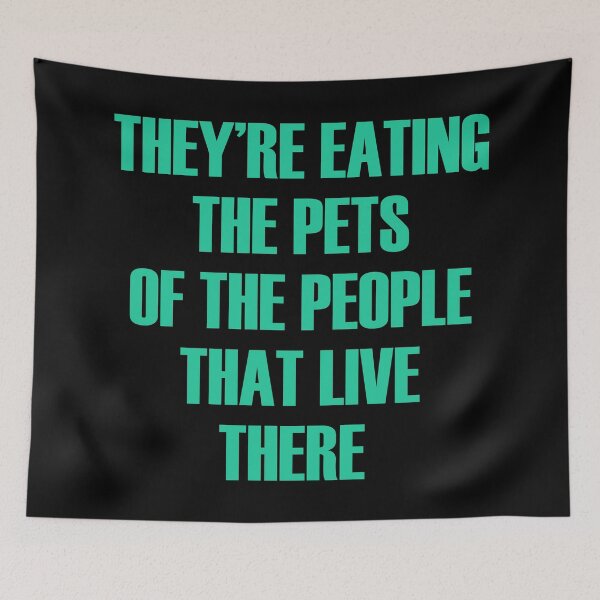 Item preview, They're Eating The Pets designed and sold by ThreeftlyPicks.