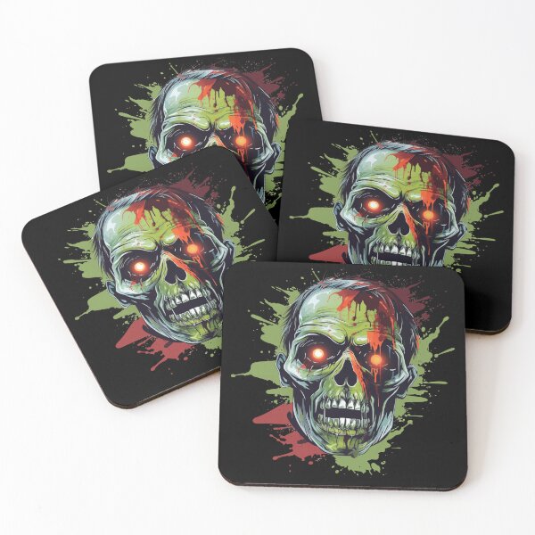 Item preview, Scary Zombie Face designed and sold by TeeTemptation.
