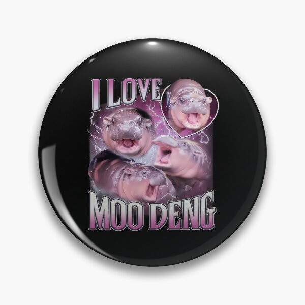 Item preview, I Love Moo Deng designed and sold by amelia5zebq2.