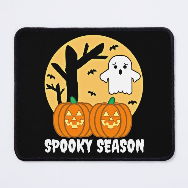 Item preview, Spooky Season, Creepy Haunted Halloween Pumpkin Ghost designed and sold by Sunserize Designs.