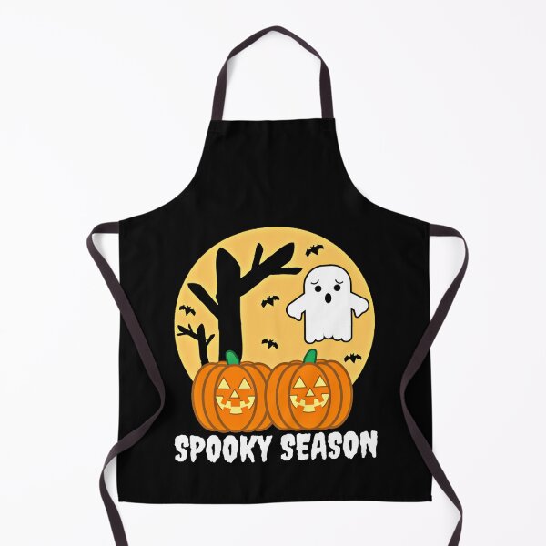 Item preview, Spooky Season, Creepy Haunted Halloween Pumpkin Ghost designed and sold by Sunserize Designs.