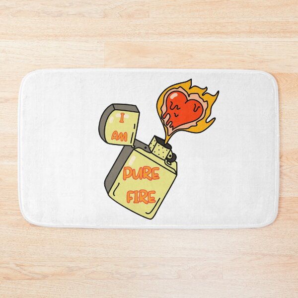 Item preview, I AM PURE FIRE designed and sold by stickersrafisa.