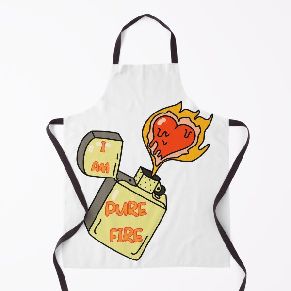 Item preview, I AM PURE FIRE designed and sold by stickersrafisa.