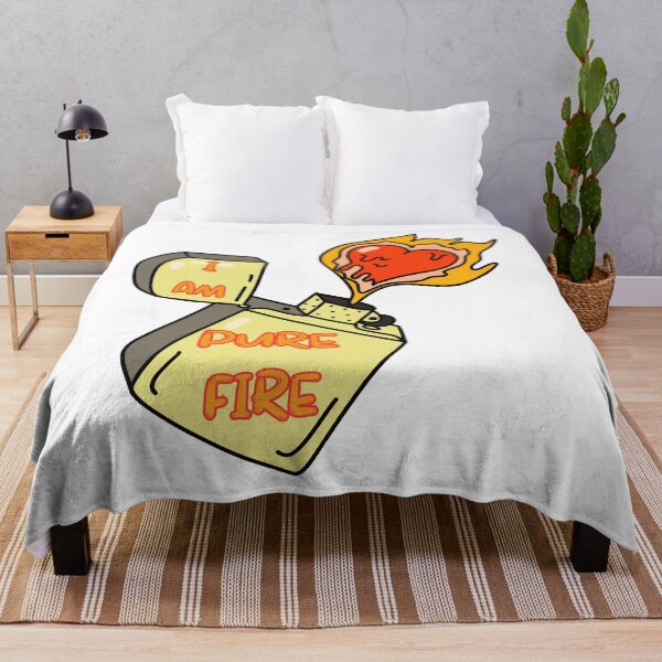 Item preview, I AM PURE FIRE designed and sold by stickersrafisa.