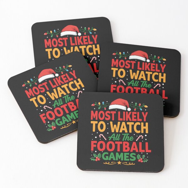 Item preview, Most Likely To Watch All The Football Games designed and sold by SignumShop.