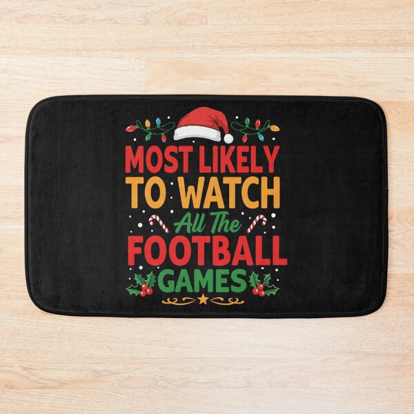 Item preview, Most Likely To Watch All The Football Games designed and sold by SignumShop.