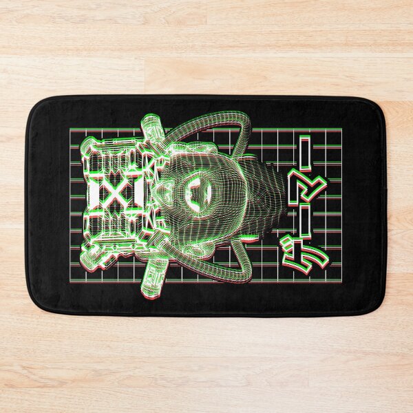 Item preview, Cyberpunk Gamer Virtual Reality Game Glitch Japanese Kanji designed and sold by GrandeDuc.