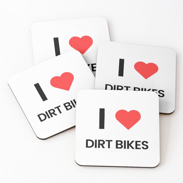 Item preview, I Love Dirt Bikes designed and sold by ArtCraftLab.