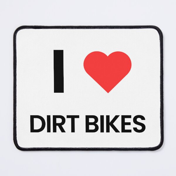Item preview, I Love Dirt Bikes designed and sold by ArtCraftLab.