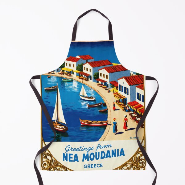 Item preview, Nea Moudania Central Macedonia Postcard Vintage Retro Travel Vintage designed and sold by TravelPostcardGems.