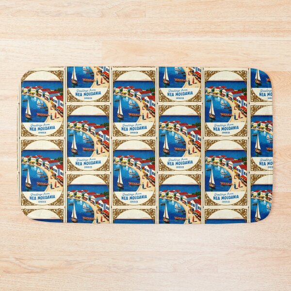 Item preview, Nea Moudania Central Macedonia Postcard Vintage Retro Travel Vintage designed and sold by TravelPostcardGems.