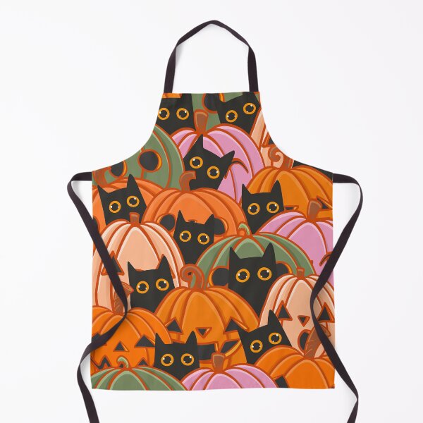 Item preview, Peek a Boo Cats in the Pumpkins designed and sold by KilkennyCat Art.