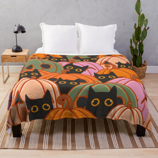 Item preview, Peek a Boo Cats in the Pumpkins designed and sold by KilkennyCat Art.