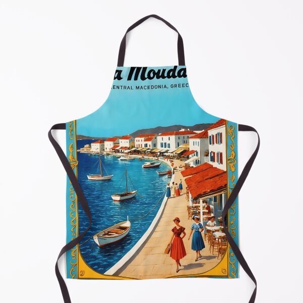 Item preview, Nea Moudania Central Macedonia Postcard Vintage Retro Travel Vintage designed and sold by TravelPostcardGems.