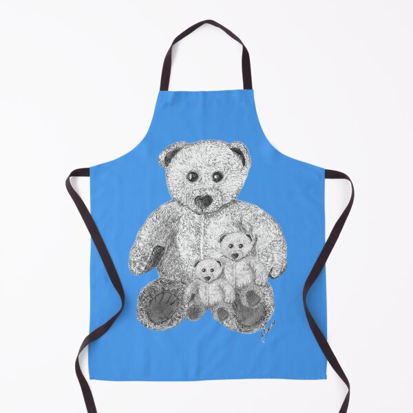 Item preview, Three Little Bears, Mummy and Babies, Teddy Bears, hand painted. designed and sold by Jennifer Morcom.