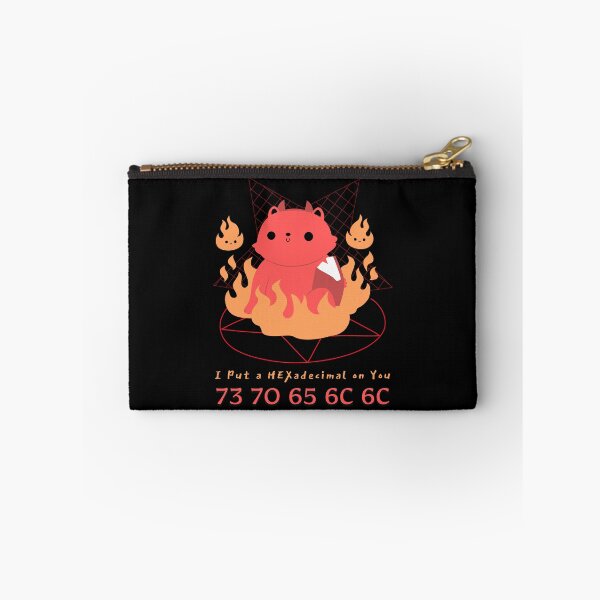 Item preview, I Put a HEXadecimal on You - spell - Cute Tech Halloween designed and sold by Circle-Cats.