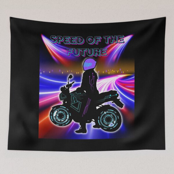 Item preview, SPEED OF THE FUTURE designed and sold by stickersrafisa.