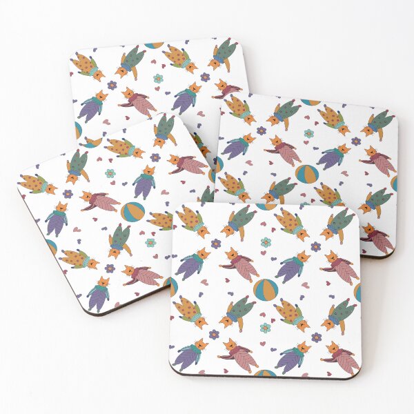 Item preview, Simon the circus cat - repeating pattern designed and sold by Thecraftbus.