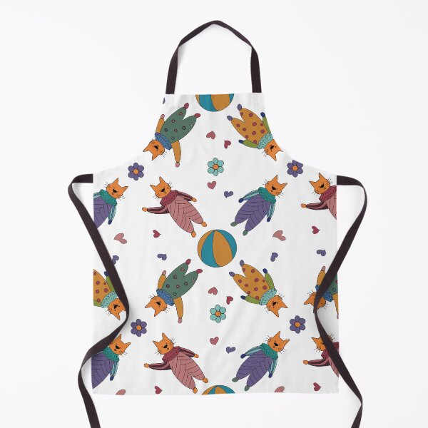 Item preview, Simon the circus cat - repeating pattern designed and sold by Thecraftbus.