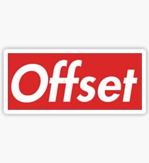 Supreme Box Logo - "Offset" Sticker