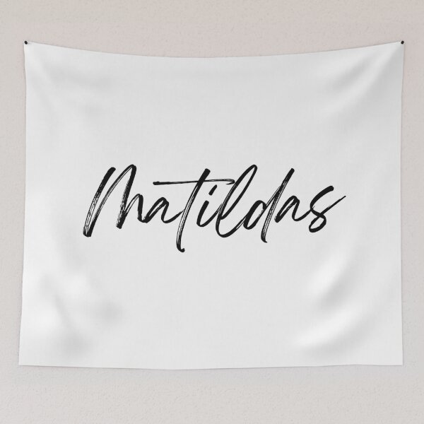 Item preview, Matildas Typography designed and sold by Penaroma.
