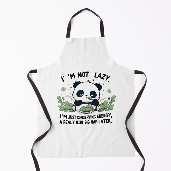 Item preview, Conserving Energy Panda - Humorous Apparel Design designed and sold by tutoo clothes.