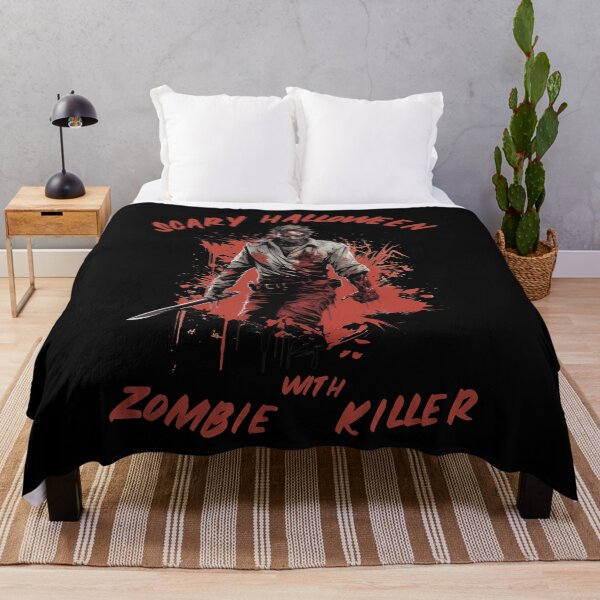 Item preview, Scary Halloween with Zombie Killer designed and sold by TeeTemptation.
