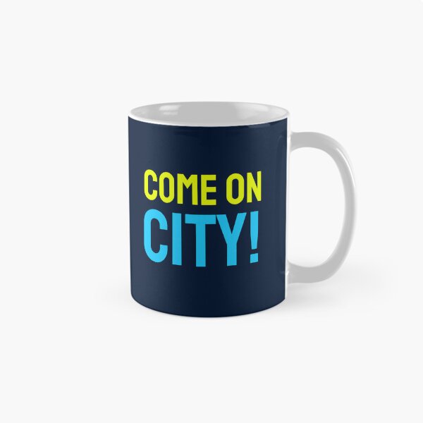 Item preview, Come on City! Neon Blue designed and sold by VRedBaller.