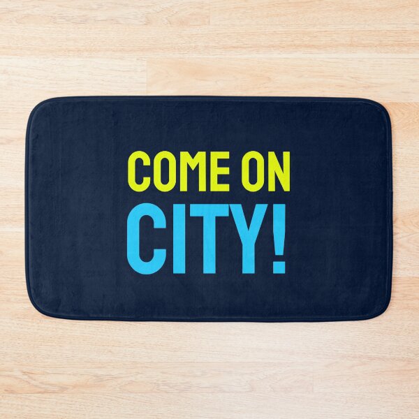 Item preview, Come on City! Neon Blue designed and sold by VRedBaller.