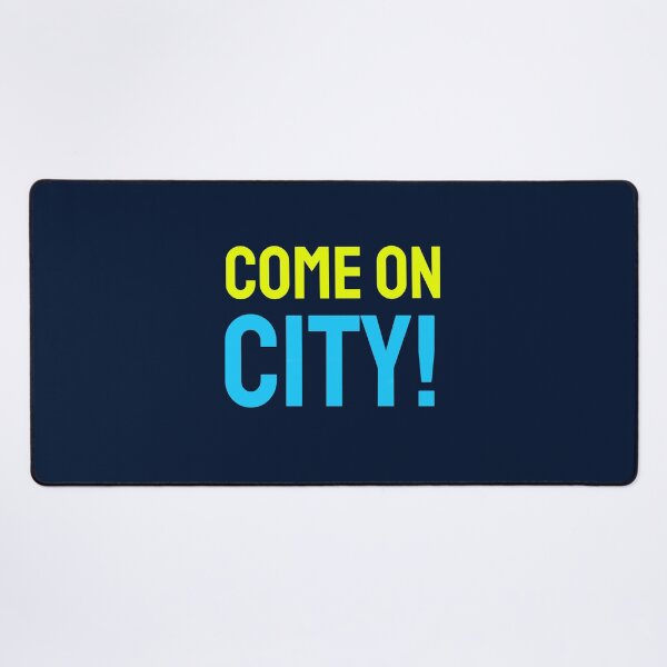 Item preview, Come on City! Neon Blue designed and sold by VRedBaller.
