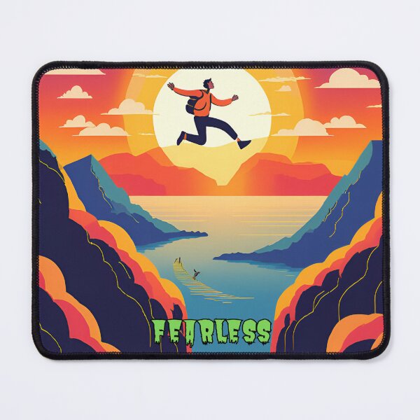 Item preview, Embrace boldness with every step – live fearlessly Mugs, phone case, miniskirt designed and sold by rajenrishi.