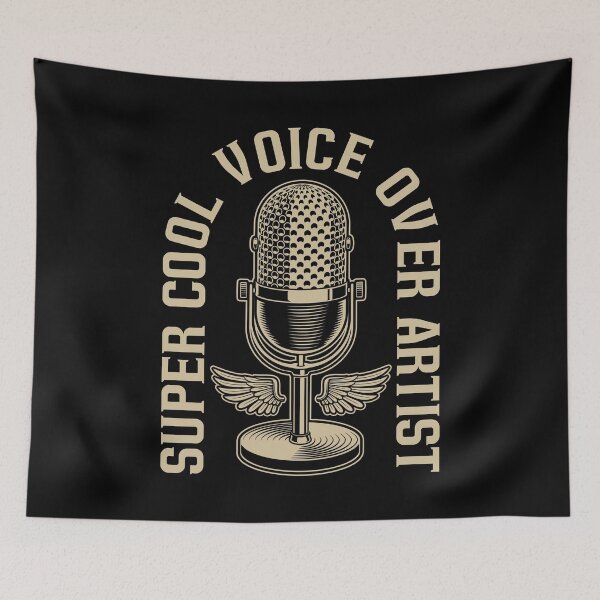 Item preview, Voice Actor Super Cool Voice Over Artist Announcer designed and sold by tshirtconcepts.