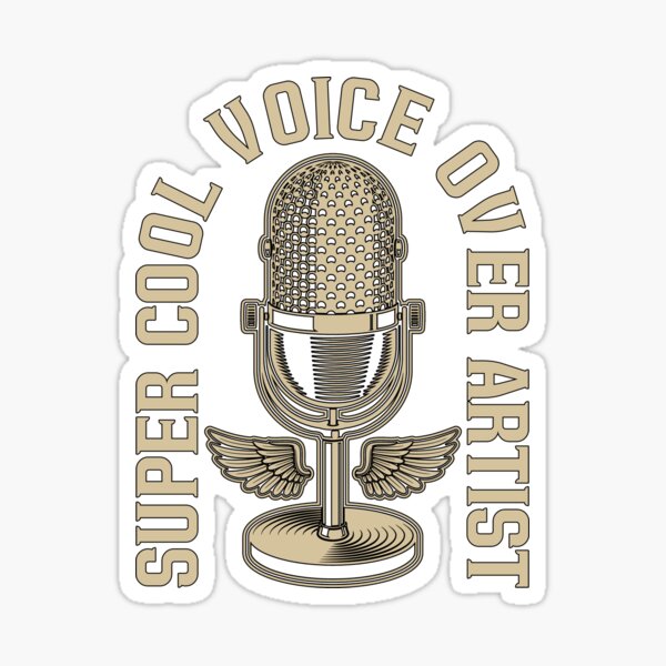 Item preview, Voice Actor Super Cool Voice Over Artist Announcer designed and sold by tshirtconcepts.