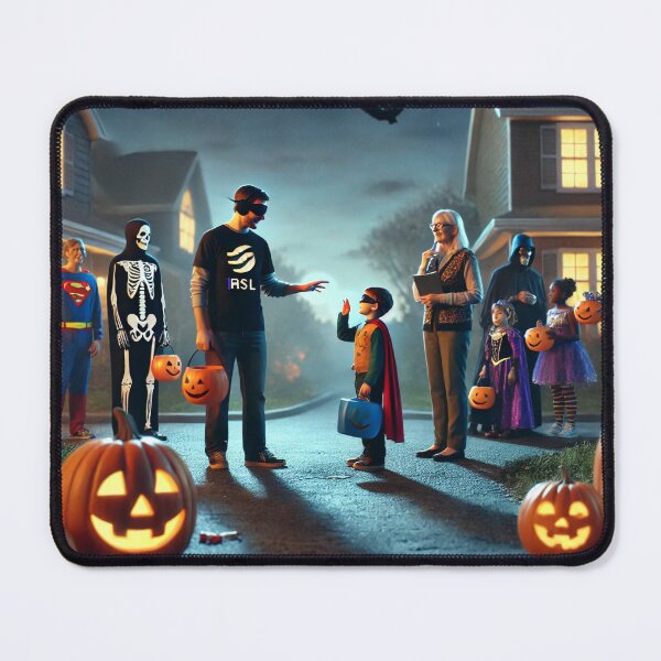 Item preview, A Silent Halloween - Inclusive Trick-or-Treating with ASL designed and sold by WheelieGdArt.