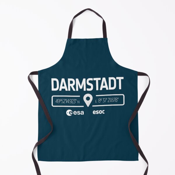 Item preview, ESA Esoc Darmstadt Design with Coordinates: Celebrating Space Exploration designed and sold by MeetinSpace.