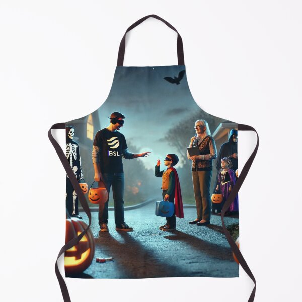 Item preview, A Silent Halloween - Inclusive Trick-or-Treating with BSL designed and sold by WheelieGdArt.