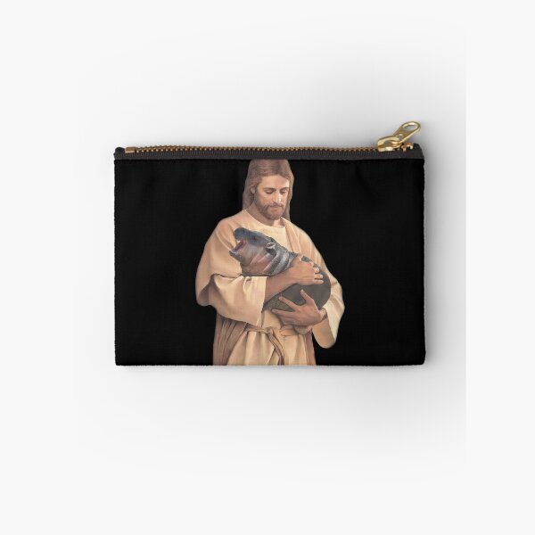 Item preview, Jesus Holding Moo Deng designed and sold by amelia5zebq2.
