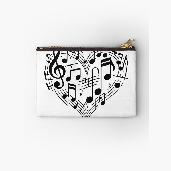 Item preview, Music Enthusiast: An abstract design of musical notes forming a heart shape. designed and sold by George203.
