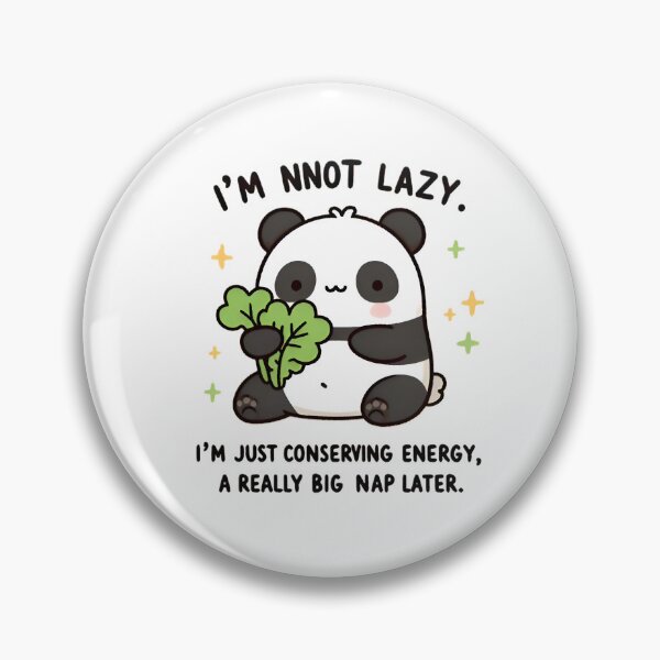 Item preview, Conserving Energy Panda Tee - Perfect for Relaxation and Humor designed and sold by tutoo clothes.
