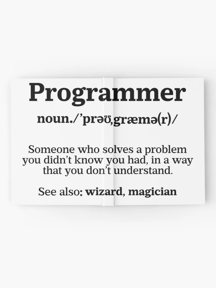 Thumbnail 2 of 3, Journal, Definition Programmer Meaning - Computer Science & Coding designed and sold by ScienceCorner.