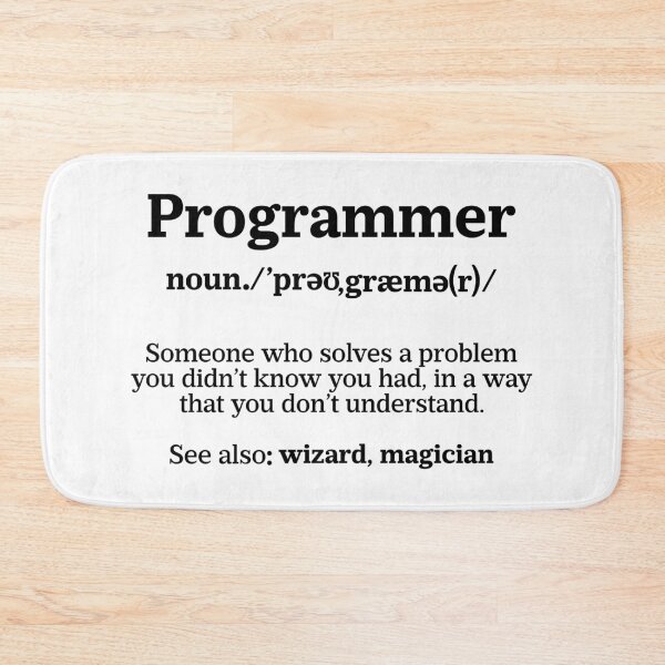 Item preview, Definition Programmer Meaning - Computer Science & Coding designed and sold by ScienceCorner.